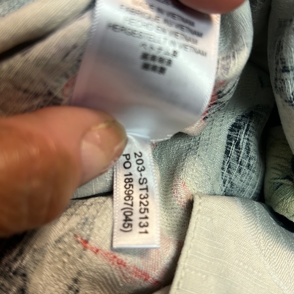 Tommy Bahama 100% Silk off white hibiscus floral Hawaiian textured washable XL - Picture 9 of 13